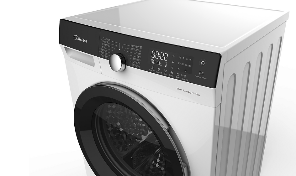 Midea Washing Machine Kg Rpm White Mfk S B Nb Snap