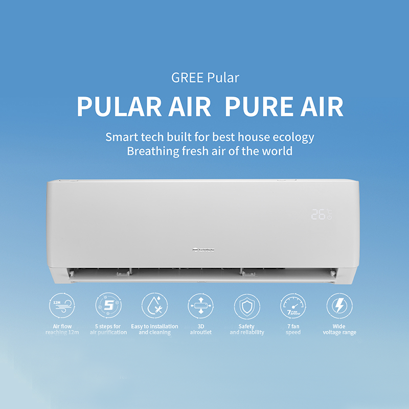 Gree Pular Air Conditioner 24000btu R32 Inverter Wifi Gwh24age K6dna1a I Snap Electrics 4880