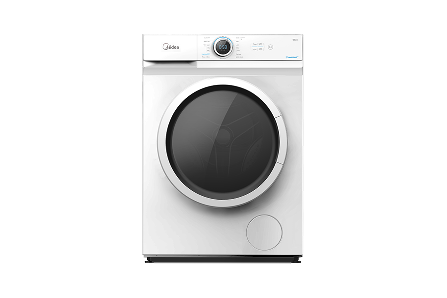 MIDEA Washing Machine 8Kg, White – MF100W80B/W