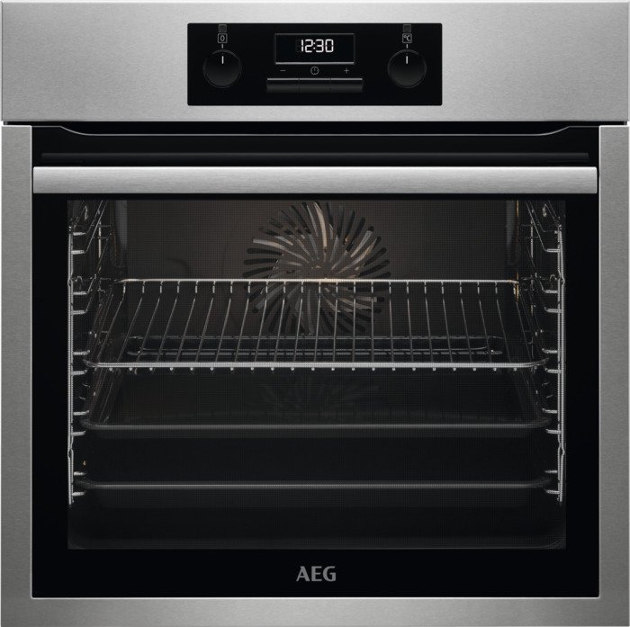 AEG Built-in Oven, Steam bake with catalytic clean, Stainless steel – BCS331150M