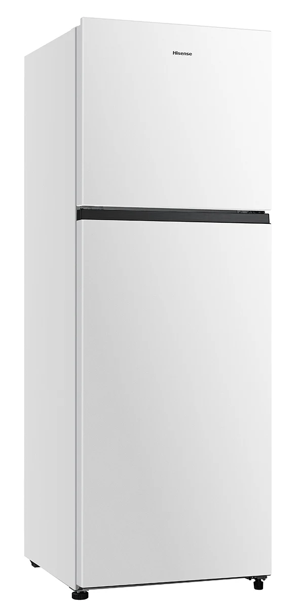 HISENSE Double Door Refrigerator, White – RT422N4AWE